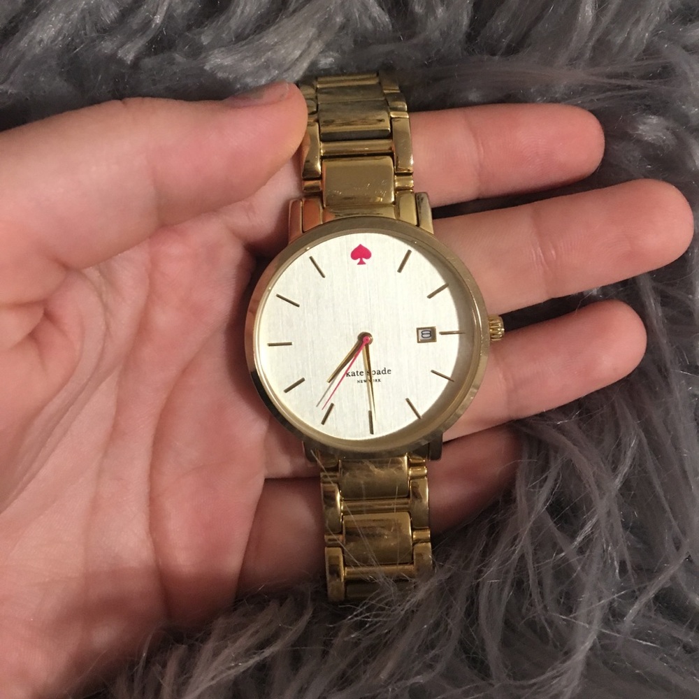Gold Kate Spade watch
